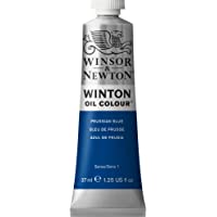 Winsor &amp- Newton Winton - Tubo De Pintura Al Óleo- 37 ml- Azul de Prusia